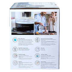 AQUA OPTIMA KT3000 Glass Water Filter Kettle with Variable Temperature Control