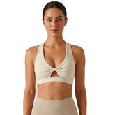 Series 8 Fitness Cream Front Twist Sports Bra Pre Priced $5 Assorted Sizes 2 Small UPC # 1922342823446 ,4 Medium UPC # 1922342823439 , 4 Large UPC # 1922342823422 , X Large UPC # 1922342823415