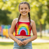 SPAGHETTI STRAP TANK RAINBOW- ASSORTED SIZES - SMALL (UPC # 62279332527), MEDIUM (UPC # 622793325810) LARGE (UPC # 622793325803), XL ( UPC # 622793325797)