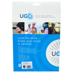 UGO Beanie - Light Grey Beanie - with Bluetooth Headphones