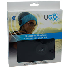 UGO Beanie - Black Beanie Caps - with Bluetooth Headphones