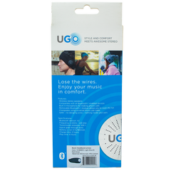 UGO Beanie - Light Blue Head Bands - with Bluetooth Headphones - Pre-Priced $39.99