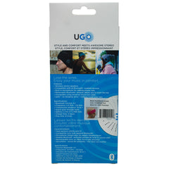 UGO Beanie - Pink Head Bands - with Bluetooth Headphones