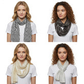 Muffler Slinky Shine Sequins Infinity