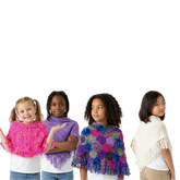 Girls Ponchos Assorted Styles, Colors & Sizes