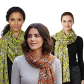 Cejon - Light Weight Scarf Wild Flair Assorted Colors & Style