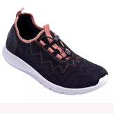Spenco Footwear Chelsea Sneaker Black/Rose- Wide