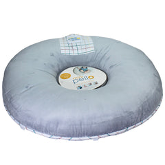 Luxe Floor Pillow - Finn Plaid Mini Floor Cushion