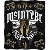 Sleep Squad WWE Drew McIntyre 60 x 80 Raschel Throw Blanket