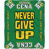Sleep Squad WWE John Cena 60 x 80 Raschel Throw Blanket