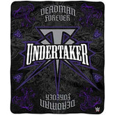 Sleep Squad WWE The Undertaker 60x 80Raschel Throw Blanket