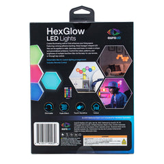 AURA LED HEXGLOW 3-PACK BATTERY OPERATED