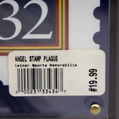 Postal Stamp Plaque-Angel