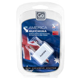 North America to Australia and China Non-Grounded Adaptor