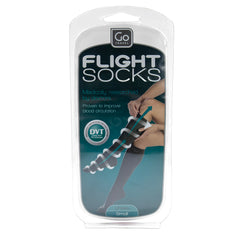 Go Travel Flight Socks Black Small