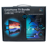 AURA LED COLORHOME TV MOUNT COMBO PACK WITH HDMI