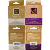 Assorted Scents Incense Cone Pre Priced $ 2.25 - 4 Inners of 18pcs - 9 pcs Of Palo Santo Scent UPC # 1922341012230 - Jasmine UPC # 1922341012247