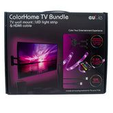 EUBIE LED COLORHOME TV MOUNT COMBO PACK WITH HDMI