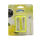 Wellnax Car Clips Refresher Lemon 20/6 - Exp. 05/28 - -Priced By Pc Sold By 20ct Display