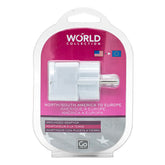 Go Travel World Collection North/South America to Europe Grounded Adaptor