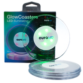 Aura LED Coasters 4pk