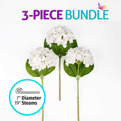 Artificial Hydrangea Silk Flowers For Wedding Bouquet, Flower Arrangements