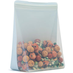 W&P Porter Silicone Reusable Storage Bag, 50oz Stand-Up-MINT