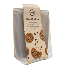W&P Porter Silicone Reusable Storage Bag, 50oz Stand-Up-OAT