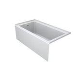 Jacuzzi UNIV PROJECTA 6032 LH NJ SKT W Bathtub Projecta White 6032 Skirted Soaking NO Warranty included, Factory Warranty Voided