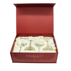 Spiritif Glassware Set of 4 Coupe Glasses, Wine, Cocktail, Martini