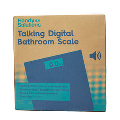 HANDY SOLUTIONS TALKING DIGITAL BATHROOM SCALE