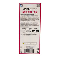 Onyx Professional -NC, NAIL ART PEN - BLACK