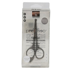 Earth Therapeutics Professional Precisso Facial Grooming Scissors Stainless Steel
