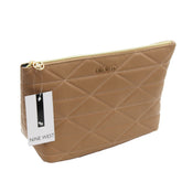 Nine West -QUILTED PU TOP ZIP COSMETIC BAG