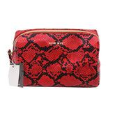 Nine West -PYTHON PU TRIANGLE COSMETIC BAG