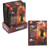 Red Relief - Size Small - Theromgenic Knee Brace - 1 knee brace - 6pc PDQ display