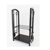 Log Rack With Tool Set