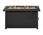 Hampton-Bay-44-9-in-W-50000-Btu-Black-Steel-Propane-Outdoor-Fire-Pit-Table-with-Fire-Glass-GFT-61358/319986592