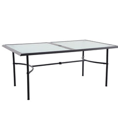 Style Selections Seacrest Rectangle Outdoor Dining Table