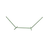 15FT  GALVANIZED HEAVY DUTY HAMMOCK STAND - GREEN