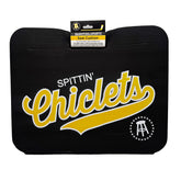 Spittin Chiclets Black Cushion