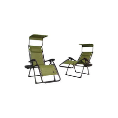 Bliss Hammocks GFC0262SG Set of 2 Gravity Free Chairs  Green
