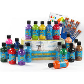 18 Tempera Paint Squeeze Bottles - 250 ml