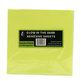 Glow-in-the-Dark Adhesive Sheets - 5 Pack - 8 in x 8 in