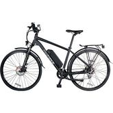 FreeForce The Fairmount 20-in. Electric Commuter Bike with Thumb Throttle and Pedal Assist in Matte Black