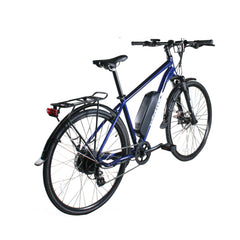 FreeForce Adult The Fairmount Electric Commuter Bike with Thumb Throttle and Pedal Assist, 20 in., Navy