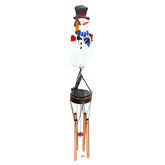 SOLAR SNOWMAN WINDCHIME