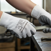 NorthFlex Nitri Task Gloves XL - Charcoal Gray - Sold as a 12pk Bundle