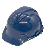 Ratcheting Hard Hat Blue