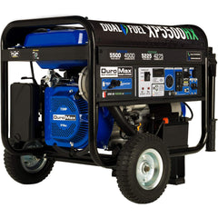 DuroMax 5,500 Watt 7.5 HP Dual Fuel Portable Generator With CO Alert 50- States Grade A Refurbished